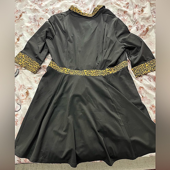 Unique Vintage Banned Retro Cheetah Dress - Picture 2 of 11